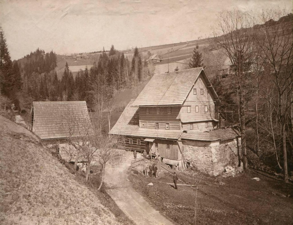 Janatův mlýn, podoba před rokem 1913